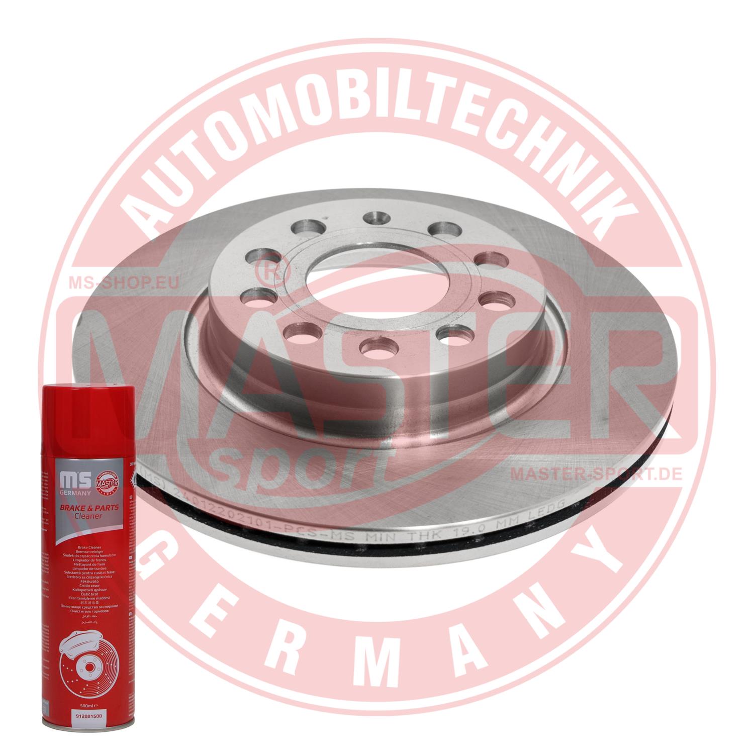 MASTER-SPORT GERMANY 24012202101-PCS-MSP PROMO Brzdový kotúč